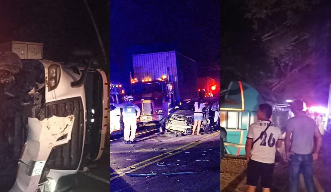 Accidente en el norte del Tolima 