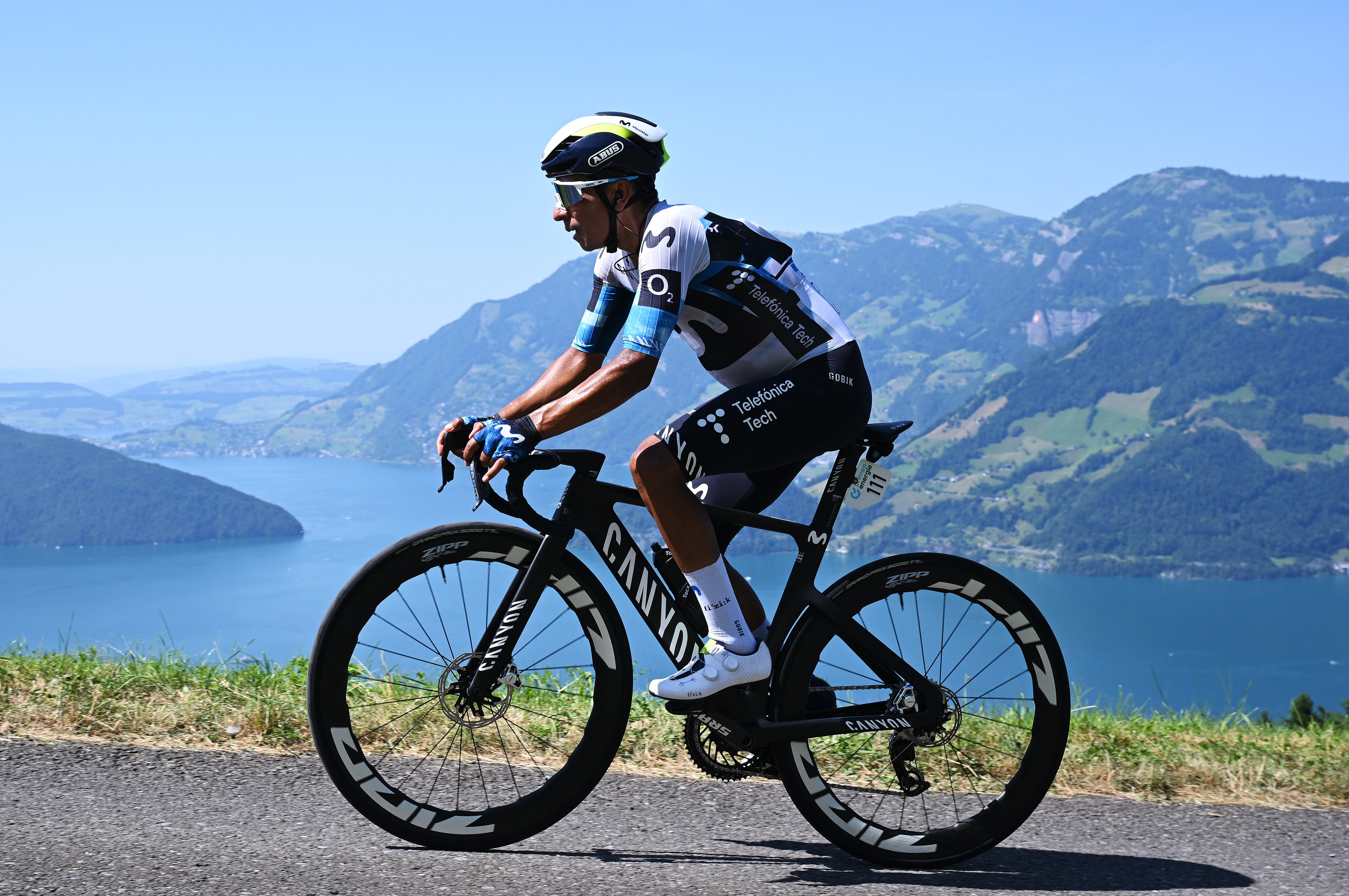 Nairo Quintana, único colombiano que participó en la pasada edición del Tour de Suiza. (Photo by Tim de Waele/Getty Images)