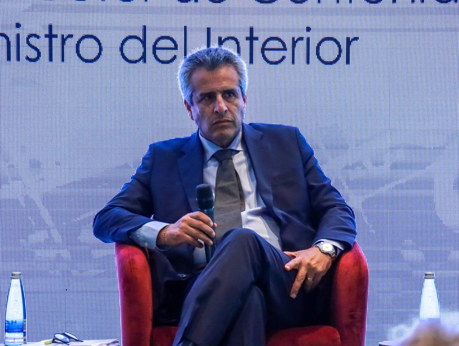 Ministro del Interior, Luis Fernando Velasco, en Visión Colombia 2024 de Prisa Media.