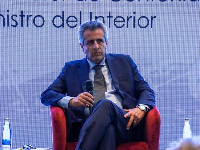 Ministro del Interior, Luis Fernando Velasco, en Visión Colombia 2024 de Prisa Media.
