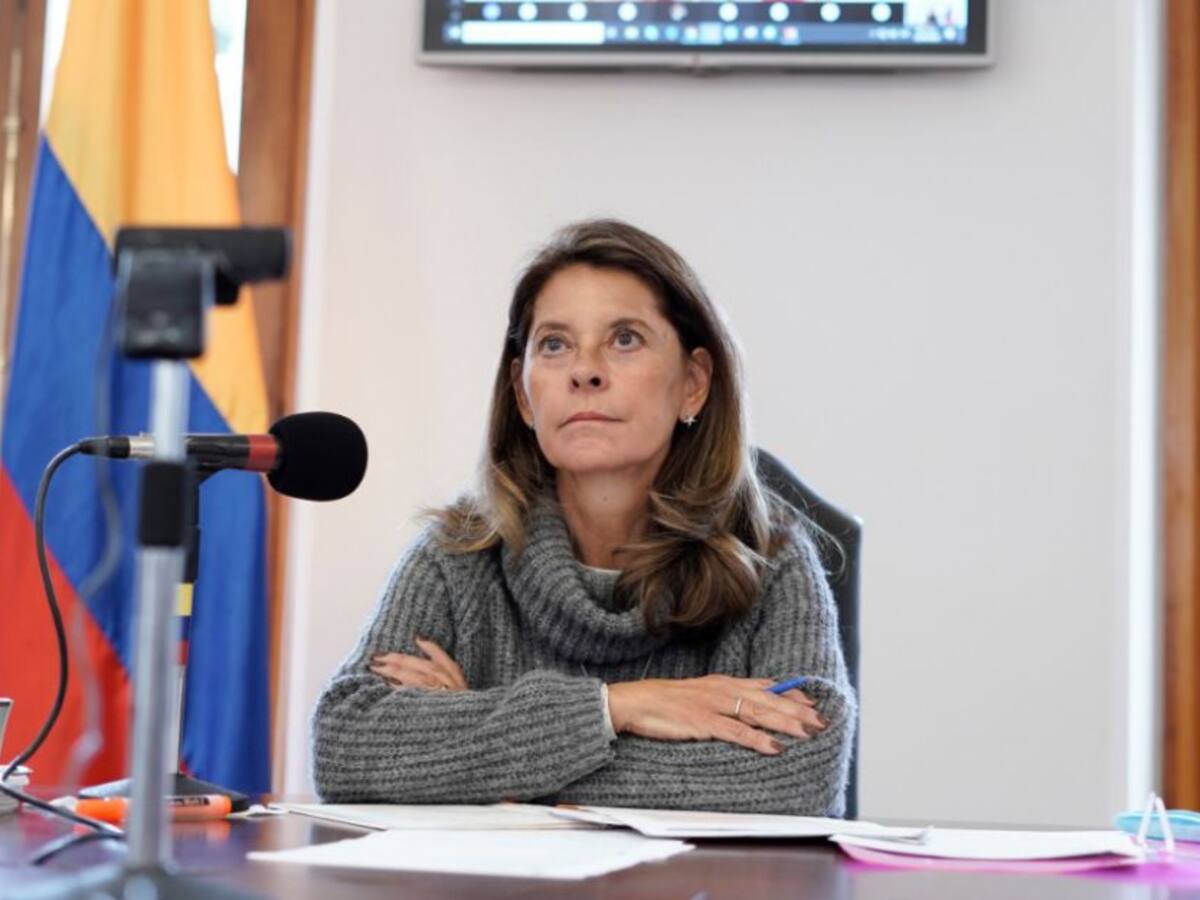 Equipo de la vicepresidenta Marta Lucía Ramírez dio negativo para COVID-19