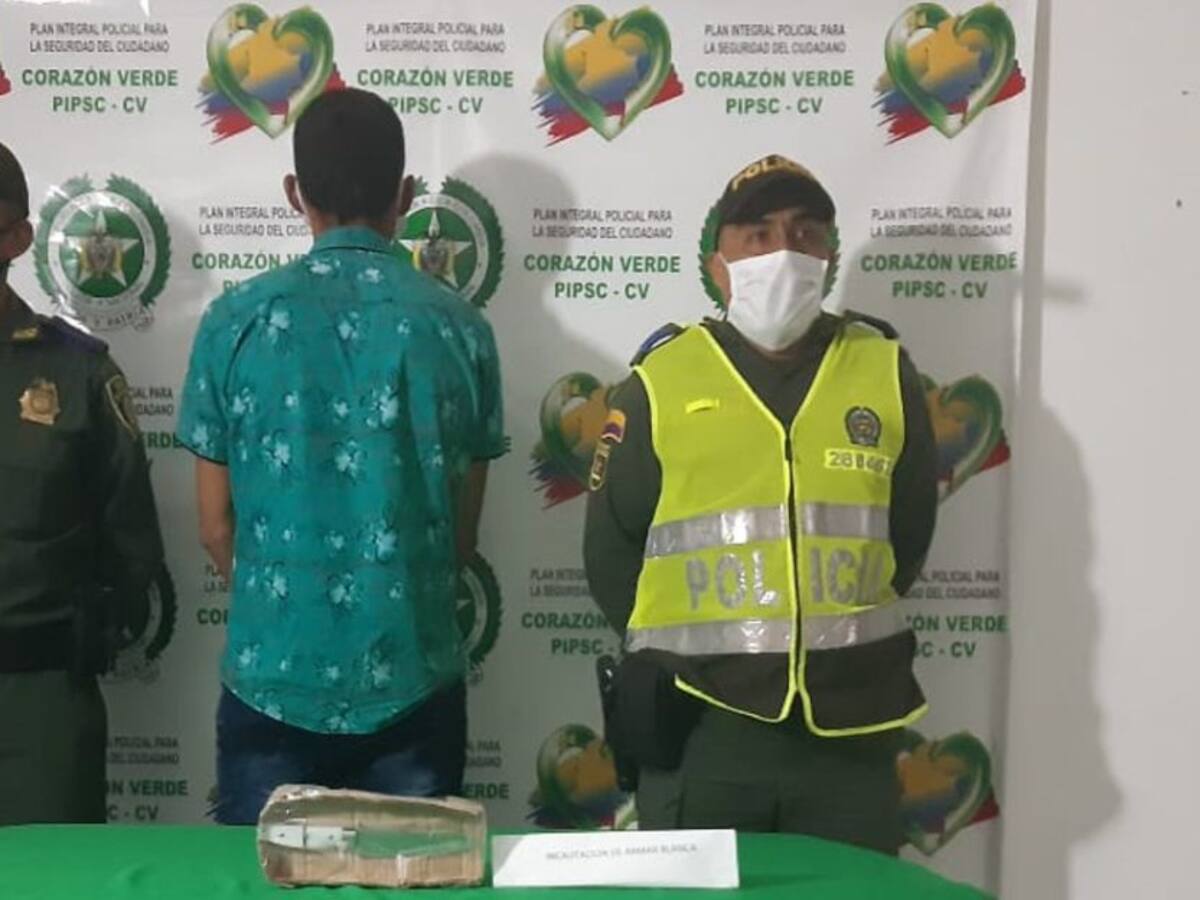 Un joven de 27 años, fue capturado por agredir a su amigo con arma blanca