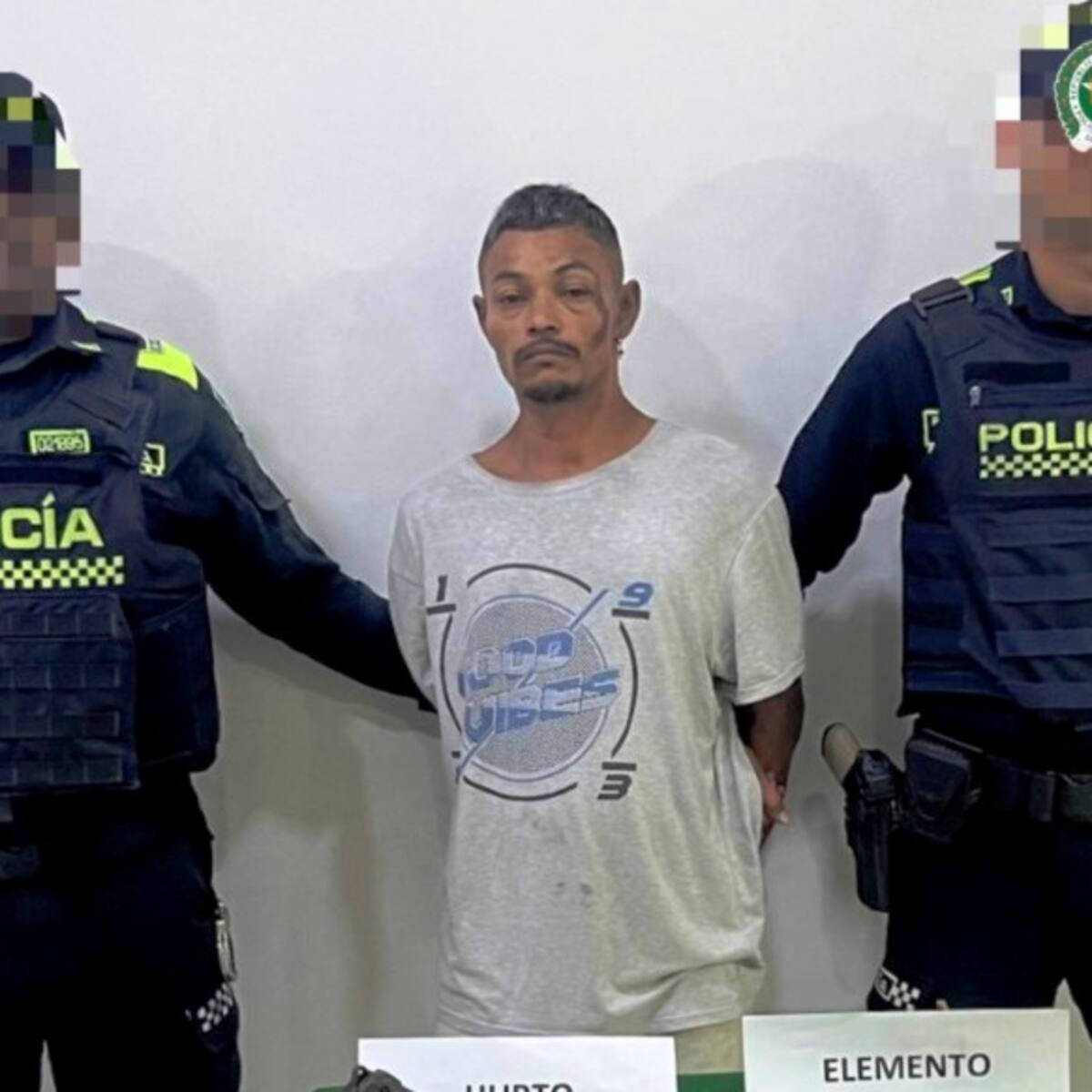 Cárcel para tres hombres por su aparente participación en hurtos violentos ocurridos en Bolívar