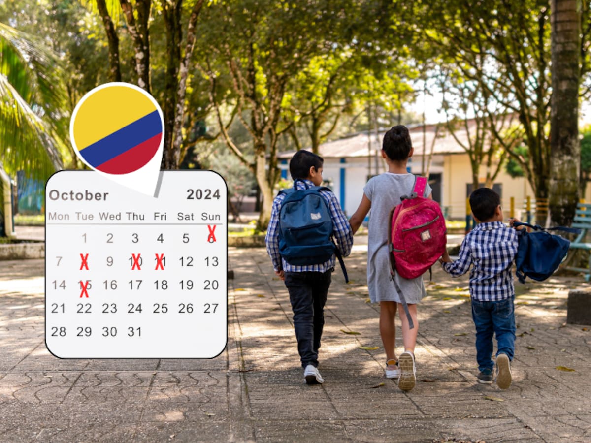 Receso escolar: ¿Cuándo son las vacaciones de octubre en Pereira, Cali, Santander y más?