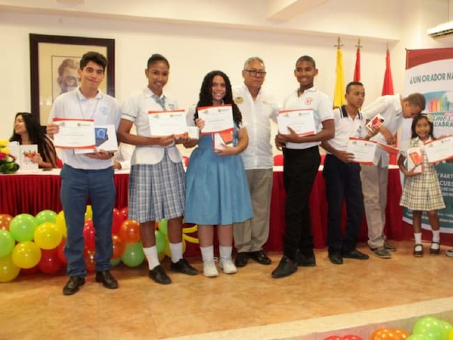 En Cartagena finalizó Concurso de Oratoria entre colegios públicos