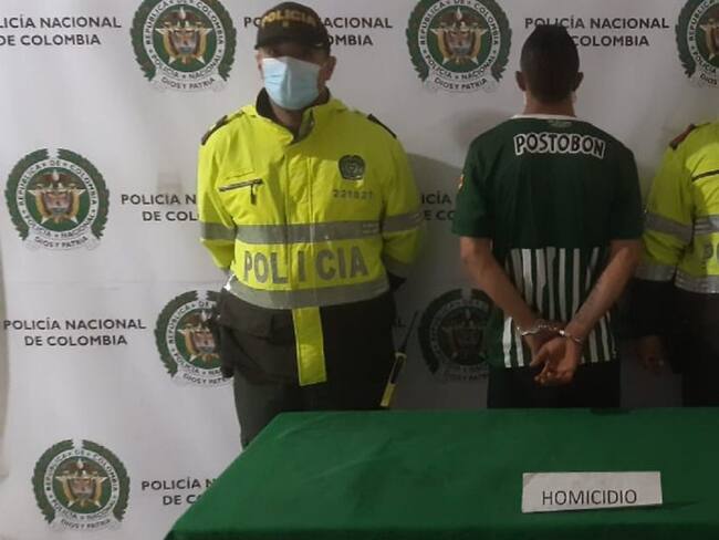 Capturado por el delito de homicidio