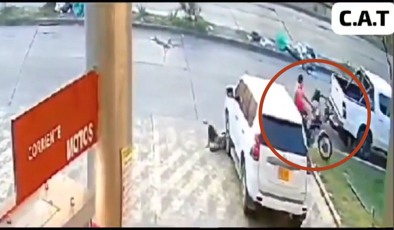 Video se hizo viral luego que un sicario se accidentara cuando intentó cometer este delito en Barrancabermeja.