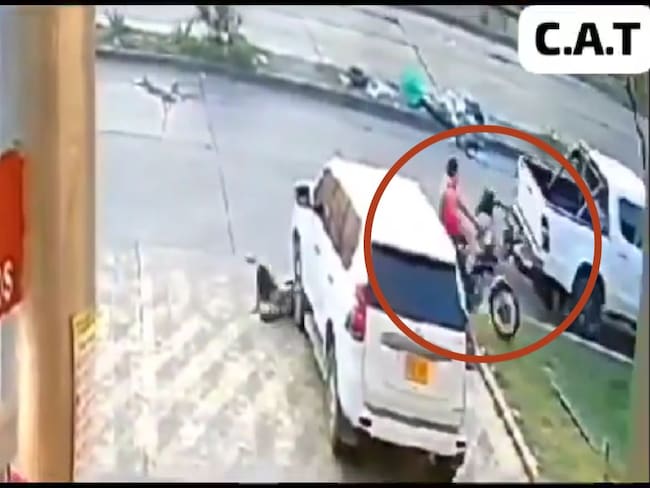Video se hizo viral luego que un sicario se accidentara cuando intentó cometer este delito en Barrancabermeja.