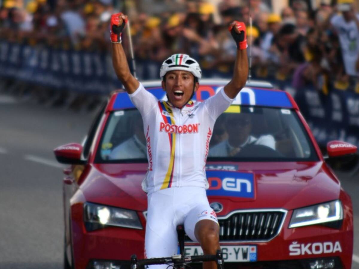 ¡Gigante! Egan Bernal gana etapa y es líder en el Tour de L' Avenir
