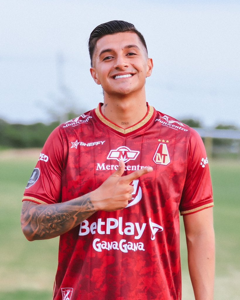 Yeison Guzmán, nuevo jugador del Deportes Tolima / @cdtolima