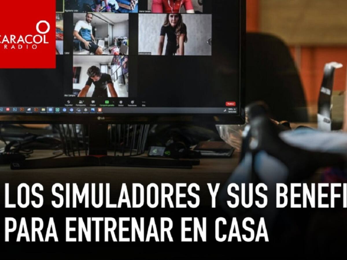 Caracol Radio y Gocycling: Simuladores y sus beneficios de entrenar en casa