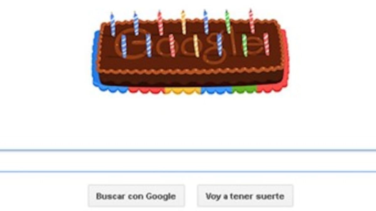 Google celebra 14 años con un doodle alusivo a su cumpleaños
