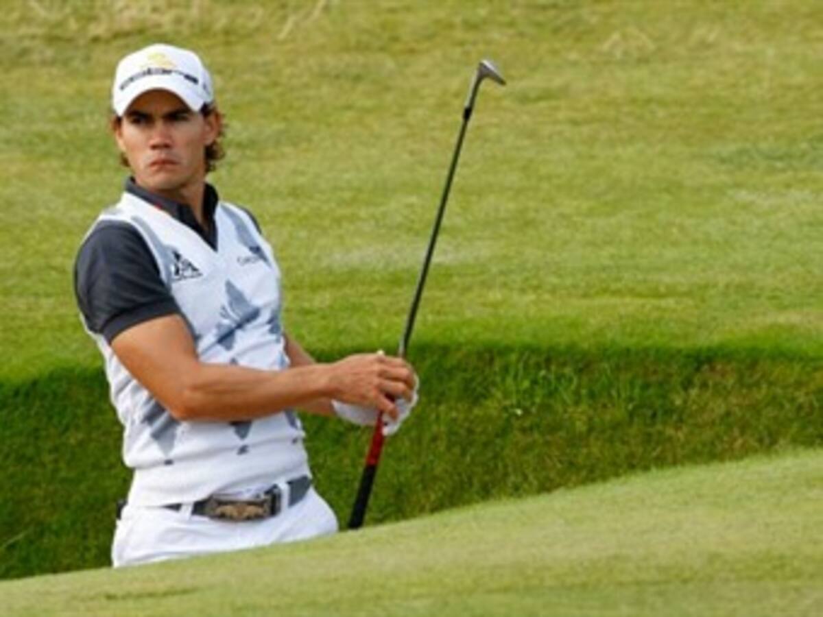 Camilo Villegas al margen del AT&T de Golf