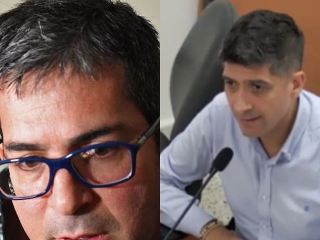 Izquierda: Fiscal Marcelo Pecci. Derecha: fiscal Mario Burgos Patiño