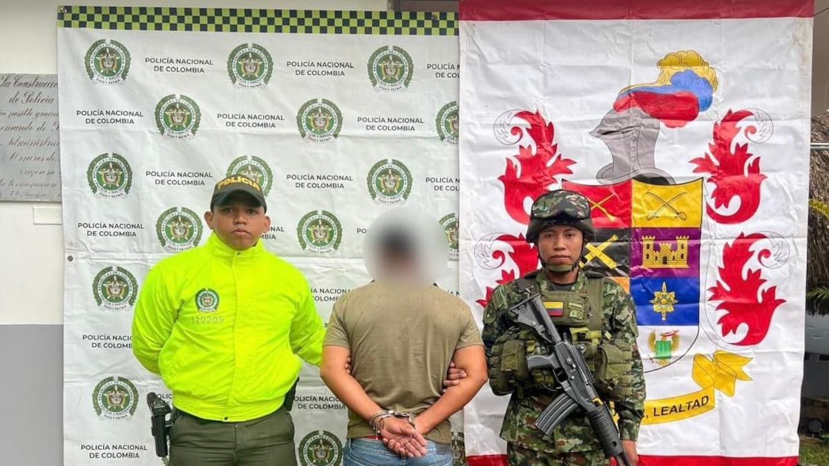 Capturan a alias Julio, acusado de manejar el microtráfico del Clan del Golfo en El Bagre y Zaragoza