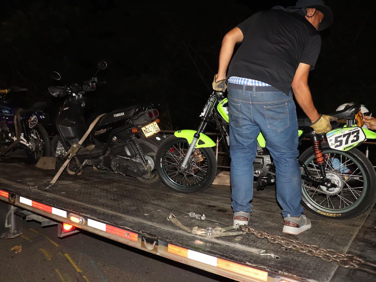 Autoridades intervienen los piques ilegales en Ibagué