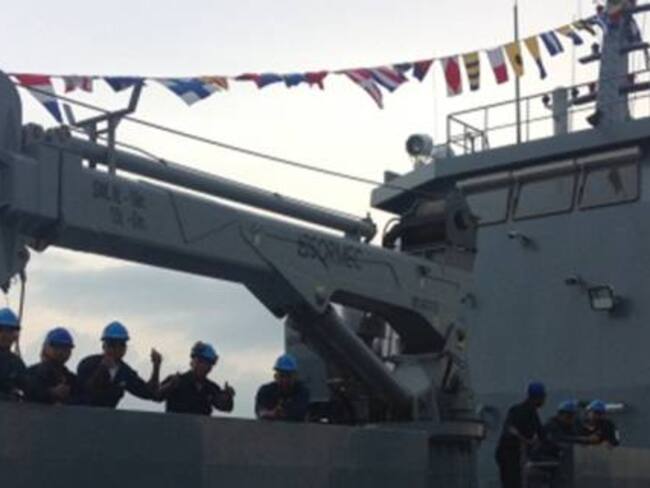 Entregan dos nuevos buques de desembarco anfibio a la Armada Nacional en Cartagena