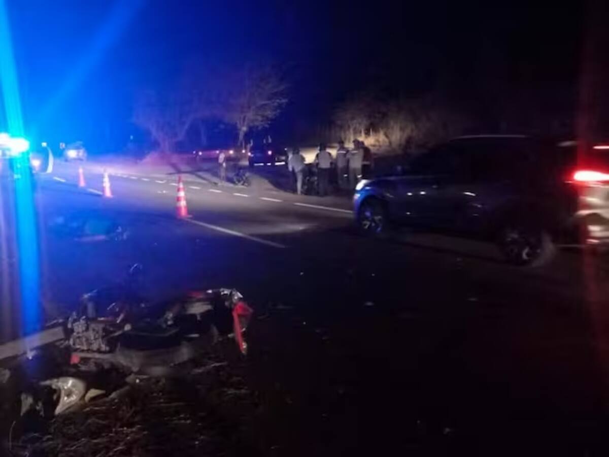 Motociclista murió tras ser arrollado por una tractomula en Sincerín