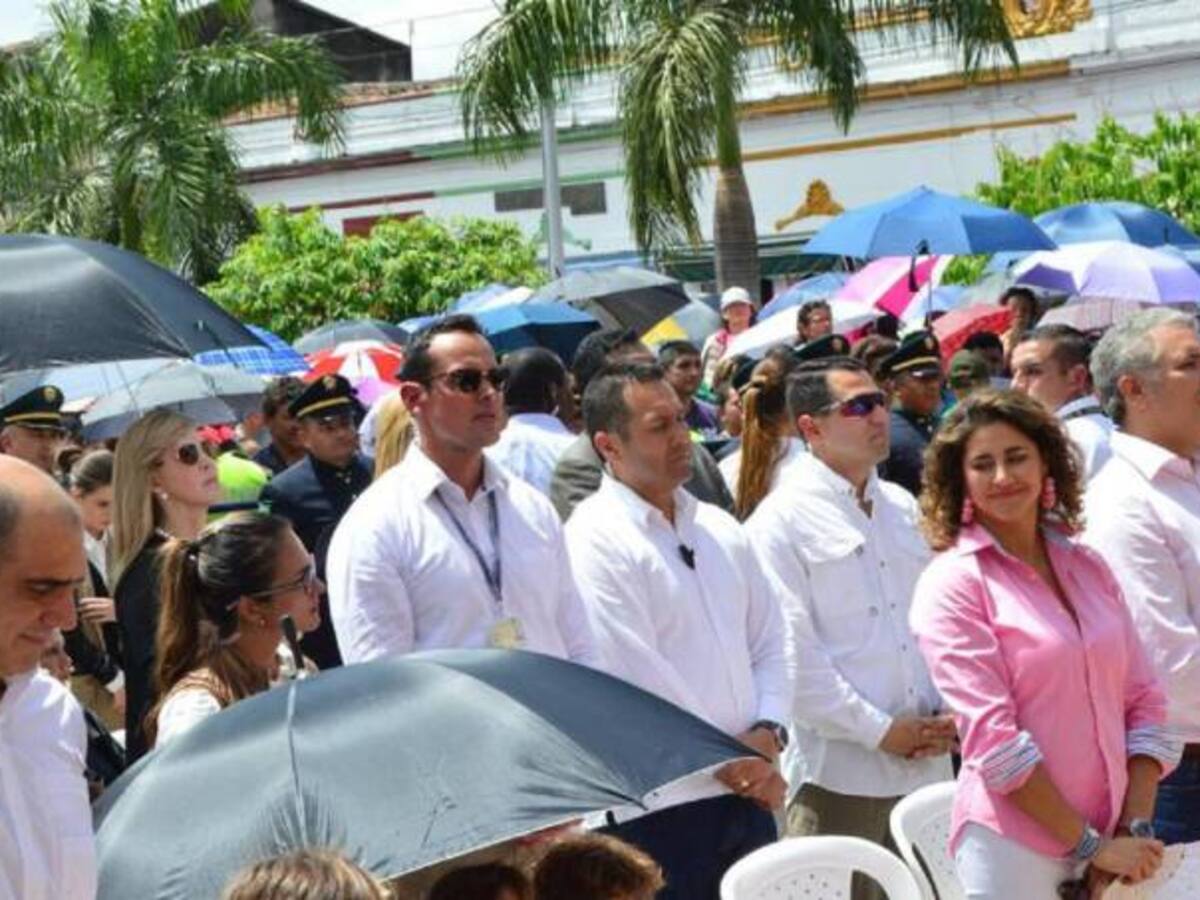 Duque participó de las rogativas del Señor de los Milagros de Buga