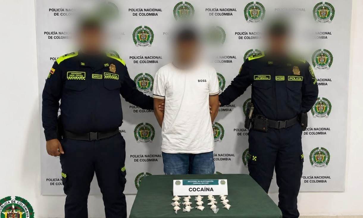 Capturado en Magangué hombre presuntamente dedicado al transporte y almacenamiento de drogas