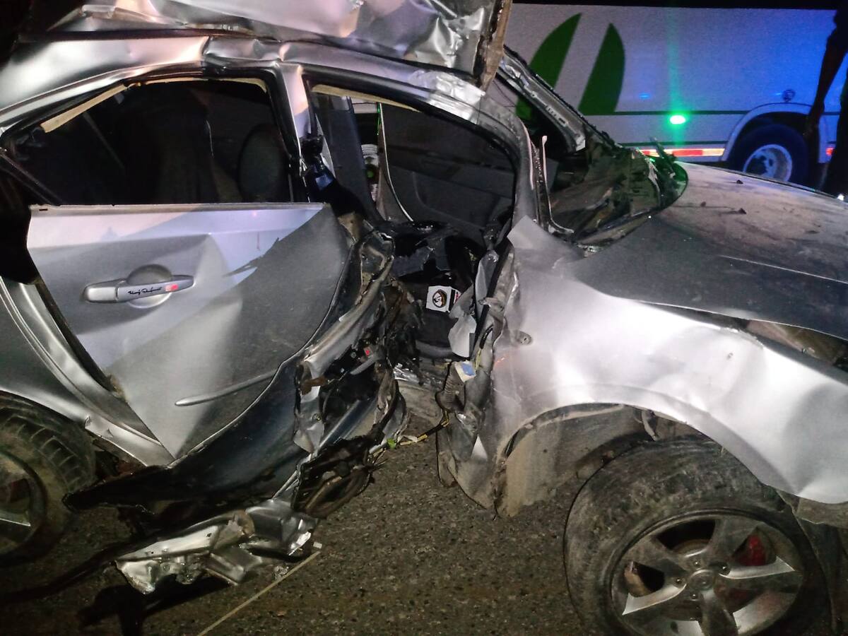 Una mujer muerta y un hombre herido dejó accidente en Mamonal