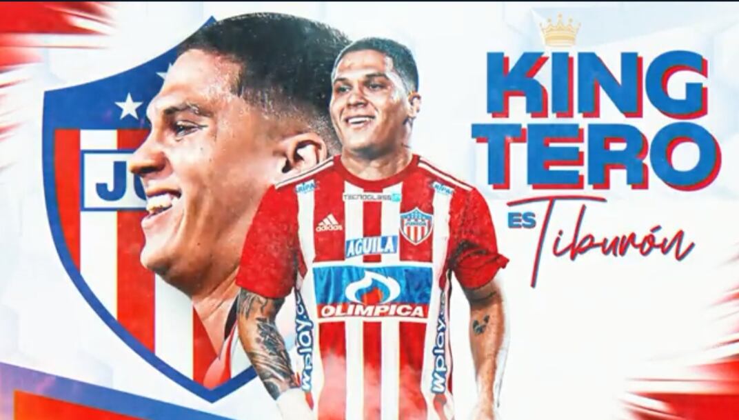 Imagen de presentación de Juan Fernando Quintero / Foto: Junior FC