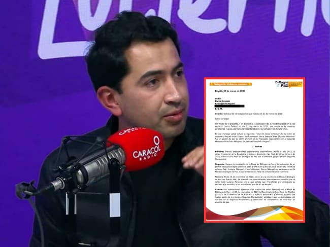 El Gobierno le pidió retractación a Daniel Briceño.