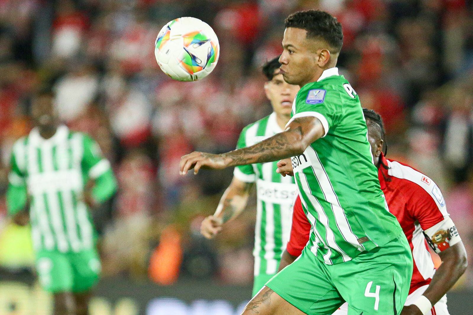 César Haydar, defensa de Atlético Nacional / Colprensa.