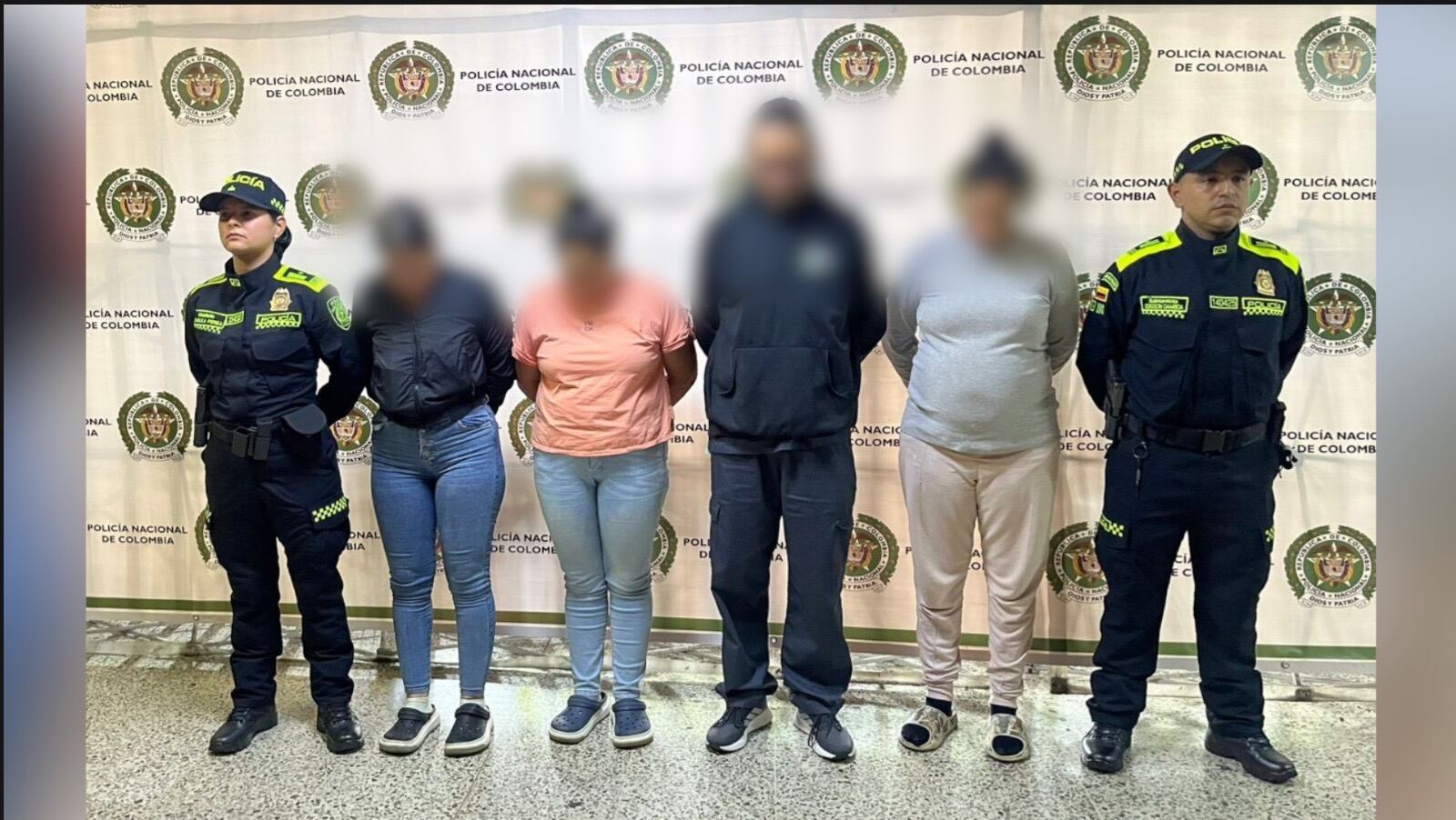 Capturados por proxenetismo y pornografía infantil.