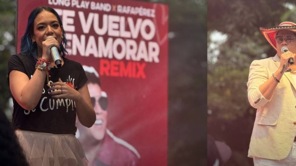 Long Play Band y Rafa Pérez lanzan el remix de ‘Te vuelvo a enamorar’, merengue que promete arrasar