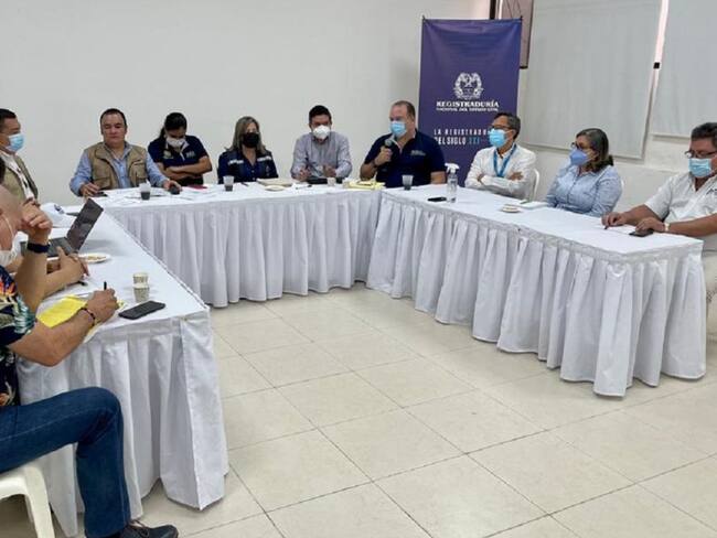 La Registraduría Nacional dispuso 937 mesas proyectadas, de los cuales, 83 estarán en zona rural y 184 en zona urbana