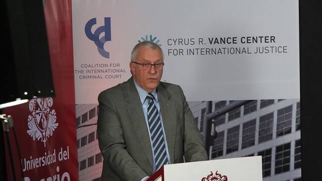 James Stewart, Vicefiscal de la Corte Penal Internacional. Foto: Colprensa