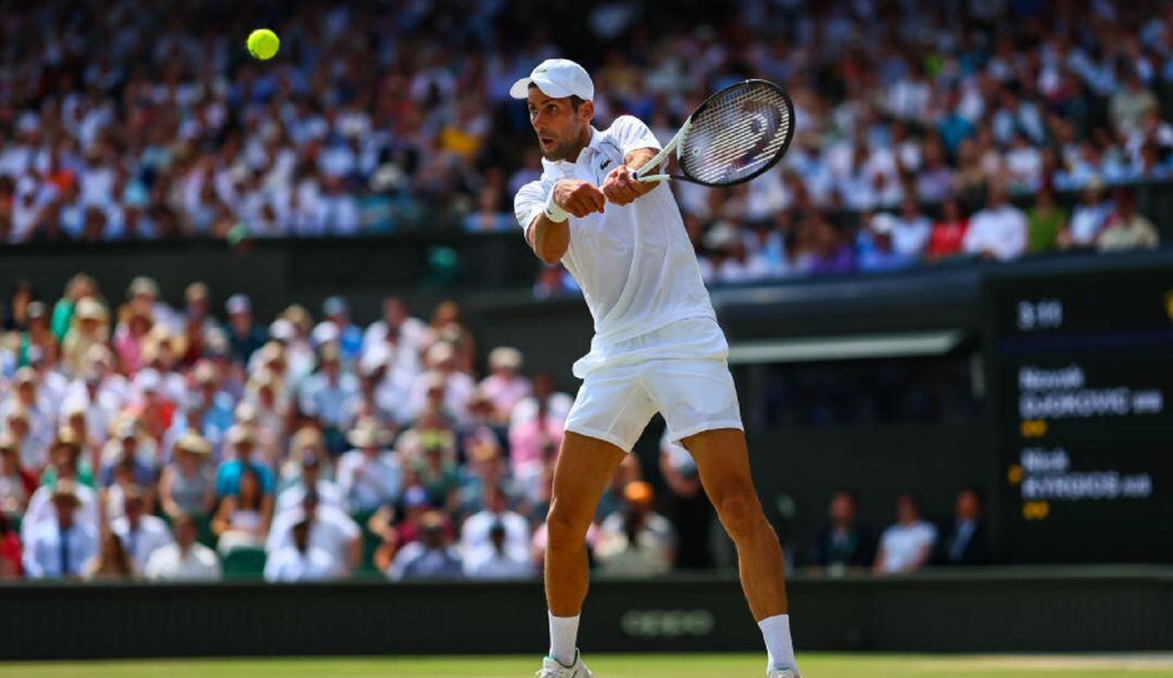 Novak Djokovic en Wimbledon