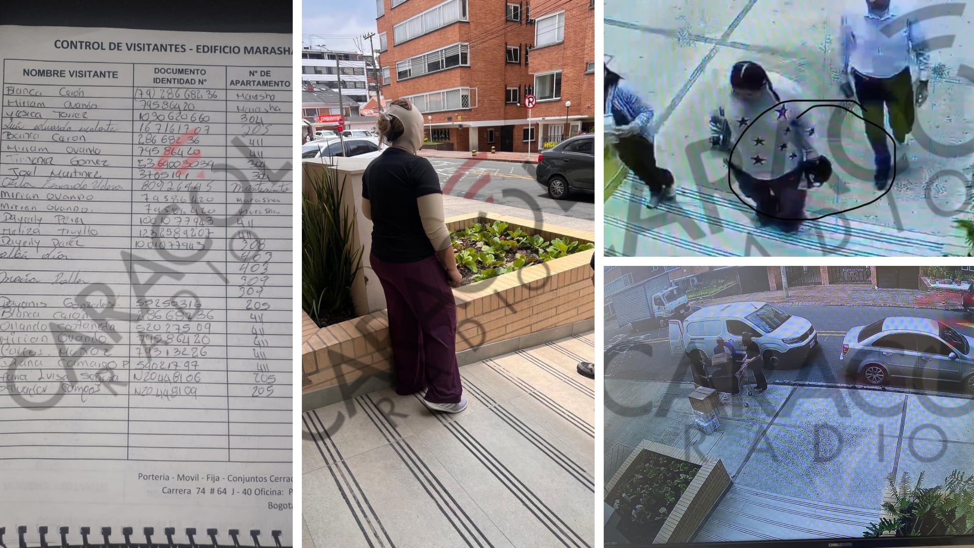 Los apartamentos funcionaban ilegalmente como centros de estética y cuyo propietario sería, al parecer, el reconocido médico Gabriel Cubillos.