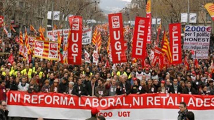 Arranca en España la segunda huelga general en 2012 y novena de la democracia