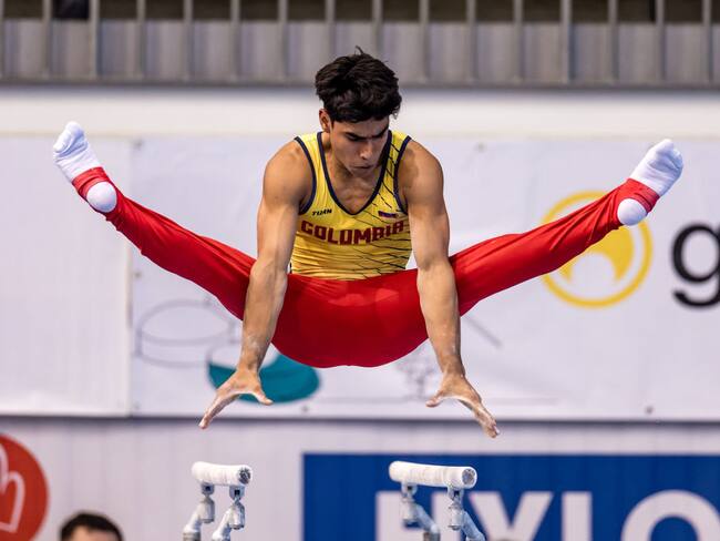 Angel Barajas, gimnasta cucuteño / Getty Images