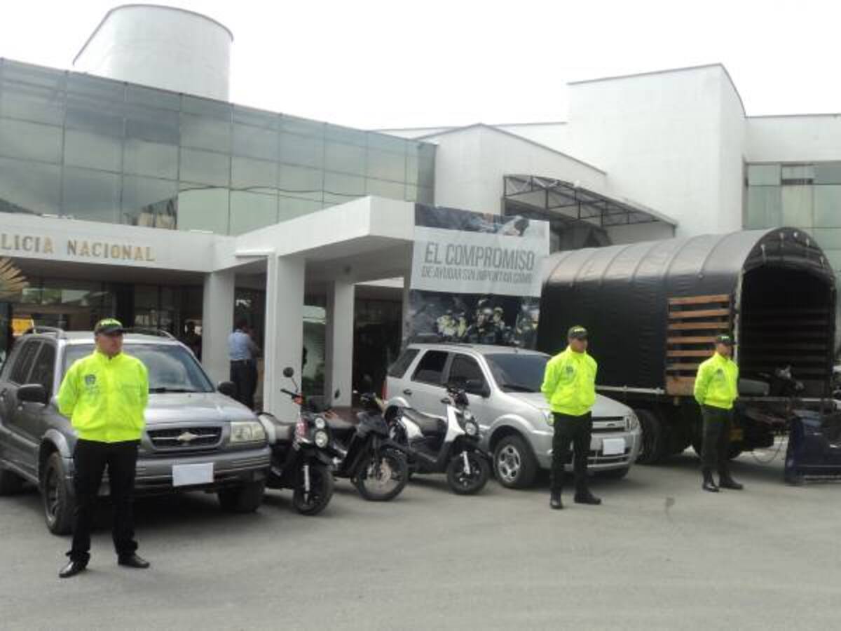 En Armenia la policía recupero vehículos robados en varias regiones del país.