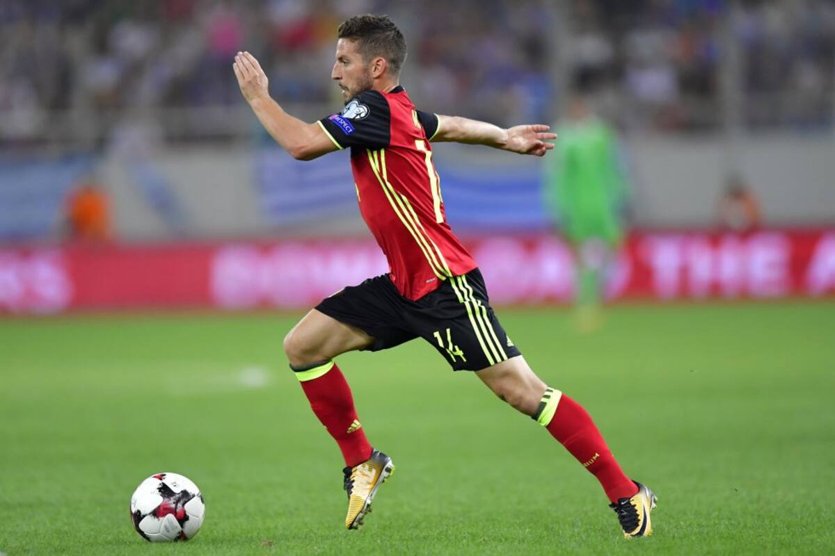 El delantero belga completa el 11, con una media de 7,81 entre el Napoli y su Selección. 