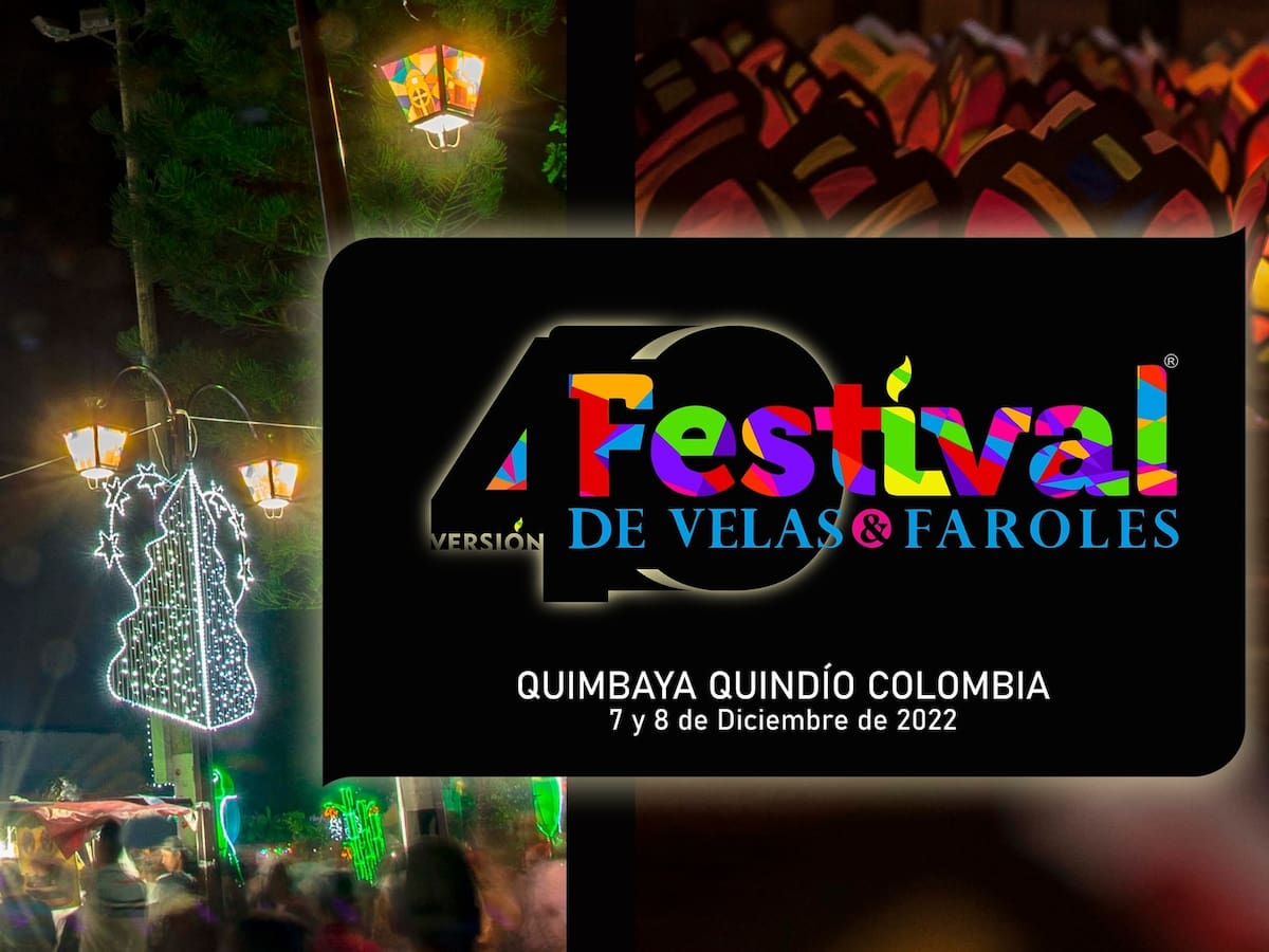 Quimbaya, Quindío y las 114 cuadras iluminadas con el Festival de Velas y Faroles