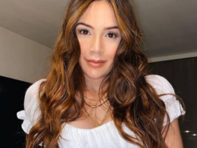 Lina Tejeiro, actriz colombiana. 