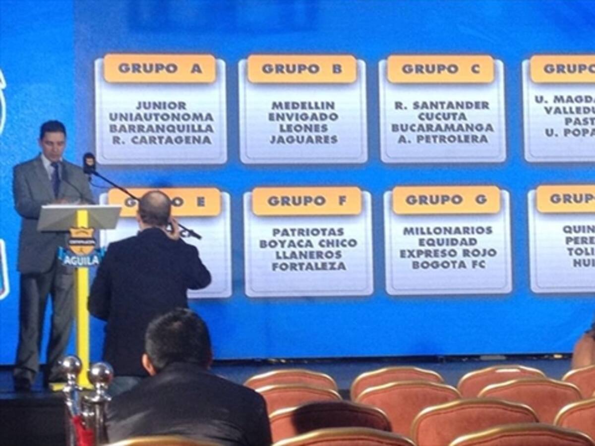 Se sorteó la Copa Águila, que cambia de formato