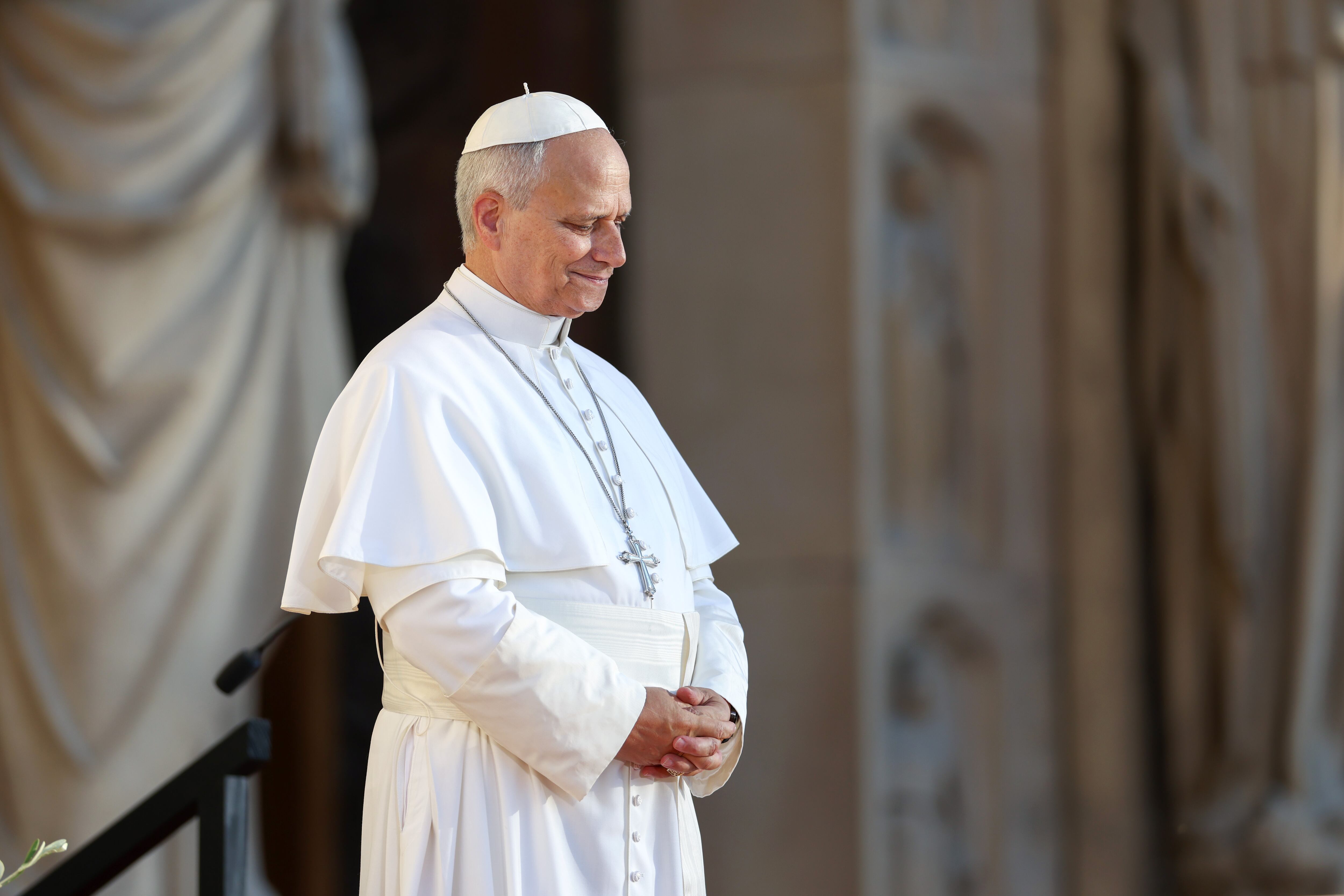 Papa León XIV en Francia. 25 de septiembre de 2026. Foto: Getty Images.