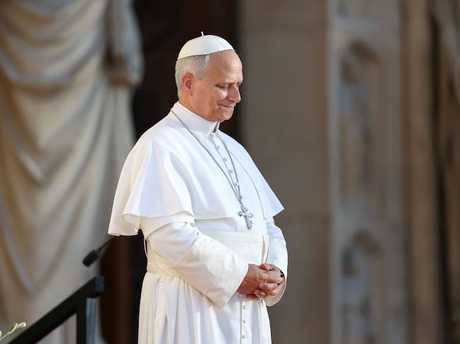 Papa León XIV en Francia. 25 de septiembre de 2026. Foto: Getty Images.