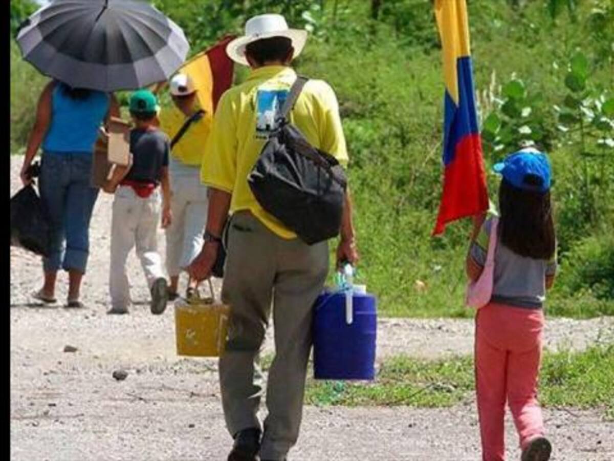 Este lunes se cumplen 10 años de sentencia en favor de desplazados