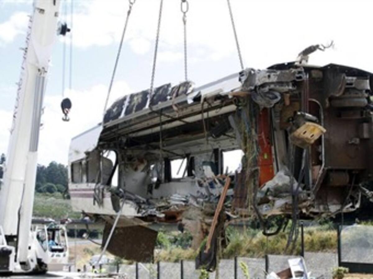 Video revela cómo se descarriló el tren en España por exceso de velocidad