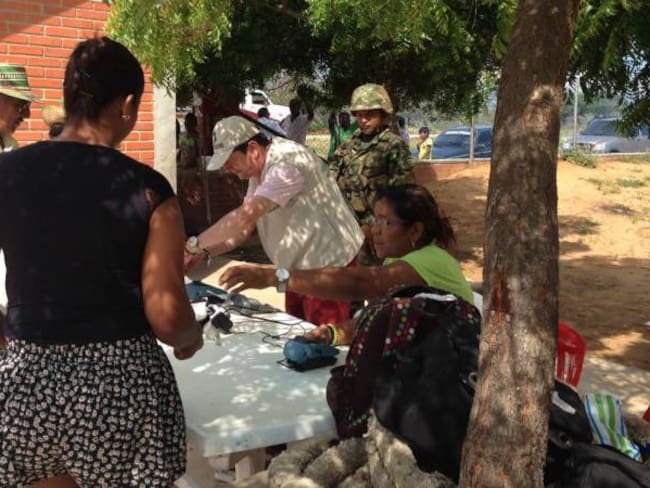 [En fotos] Indígenas wayúu se unen a la jornada electoral en La Guajira
