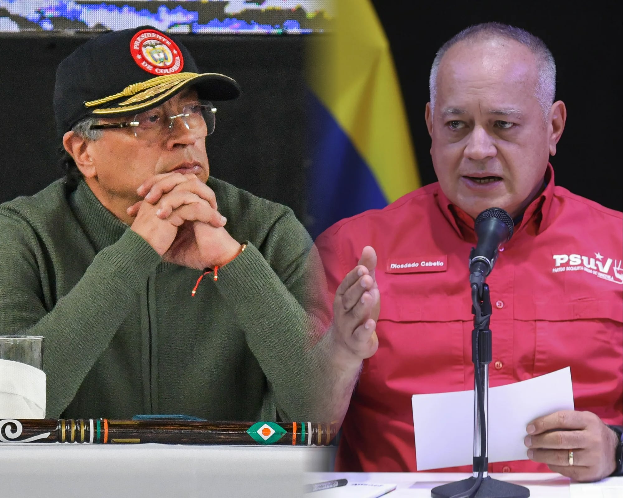El número dos del chavismo aseguró que el mandatario colombiano ha hecho declaraciones sin sentido en relación con lo que ocurre en Venezuela.
(Foto:    Caracol Radio / Getty)