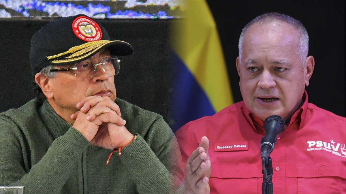 Diosdado Cabello critica a Petro por decir “barbaridades”, ¿cómo fue el choque?