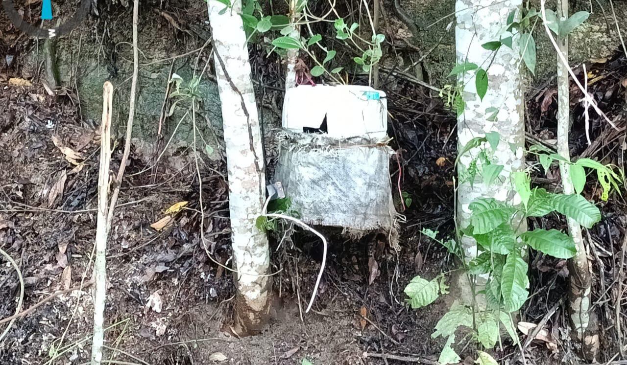 Neutralizado artefacto explosivo en la vía Cúcuta - Tibú. / Foto: Ejército Nacional.