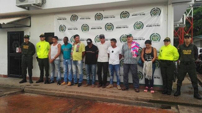 Desarticulan estructura del Clan del Golfo en Guaviare. Foto: Policía Nacional